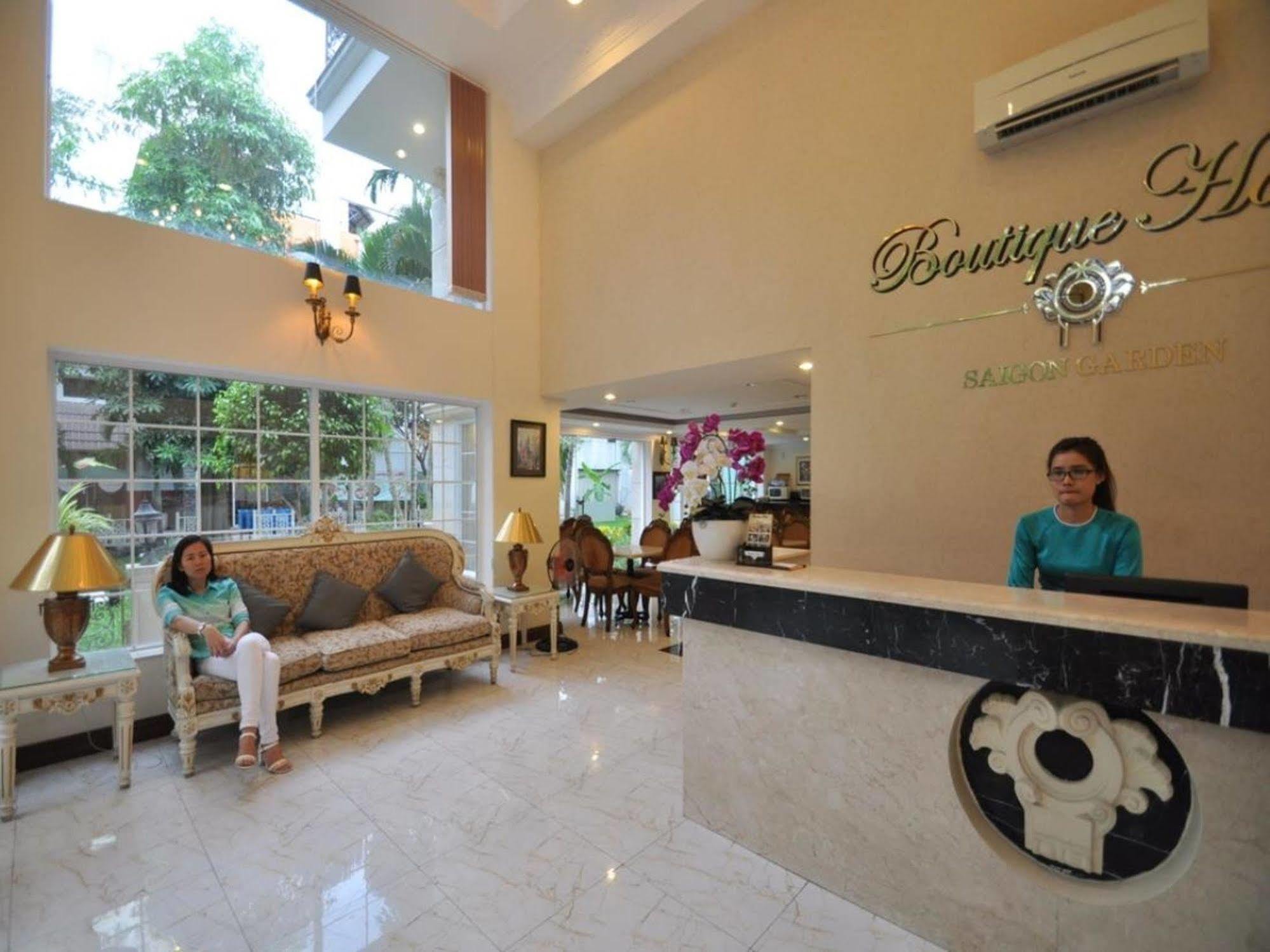 Boutique Garden Hotel Ho Şi Min Dış mekan fotoğraf